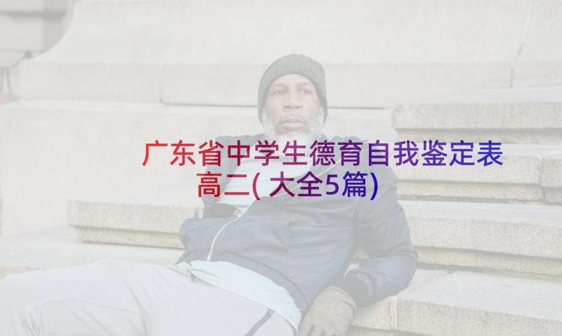 广东省中学生德育自我鉴定表高二(大全5篇)