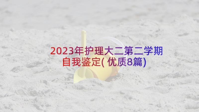 2023年护理大二第二学期自我鉴定(优质8篇)