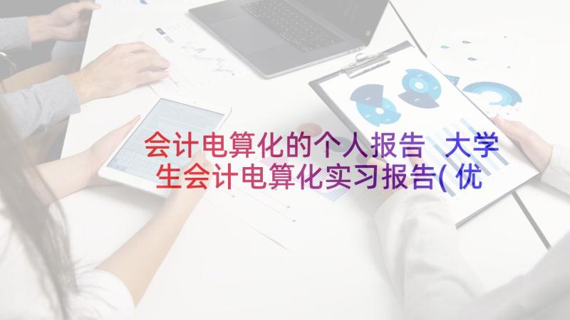 会计电算化的个人报告 大学生会计电算化实习报告(优秀7篇)