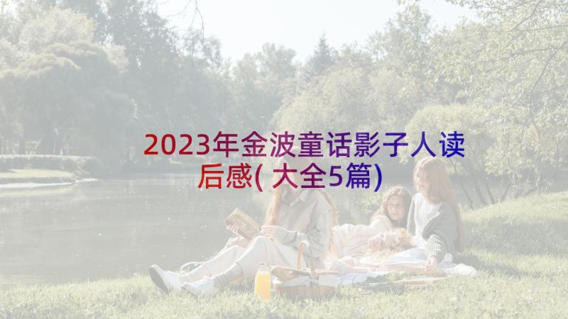 2023年金波童话影子人读后感(大全5篇)