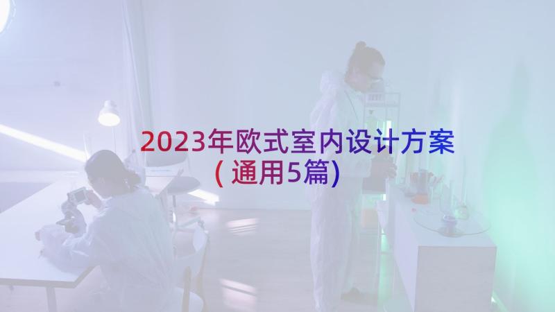 2023年欧式室内设计方案(通用5篇)