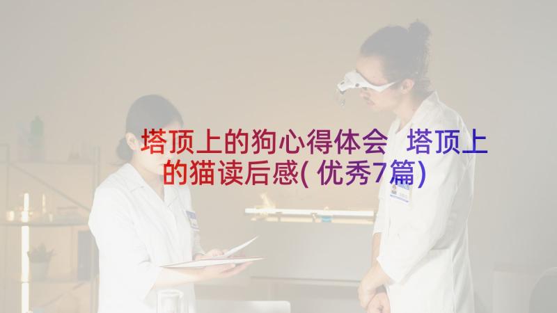 塔顶上的狗心得体会 塔顶上的猫读后感(优秀7篇)