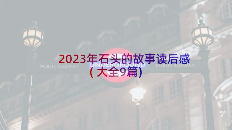 2023年石头的故事读后感(大全9篇)