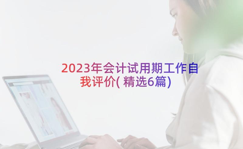 2023年会计试用期工作自我评价(精选6篇)