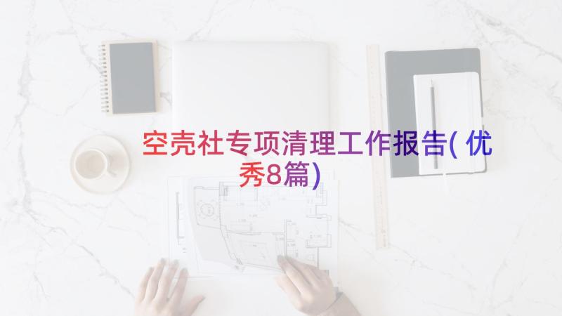 空壳社专项清理工作报告(优秀8篇)