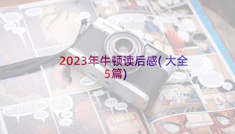 2023年牛顿读后感(大全5篇)