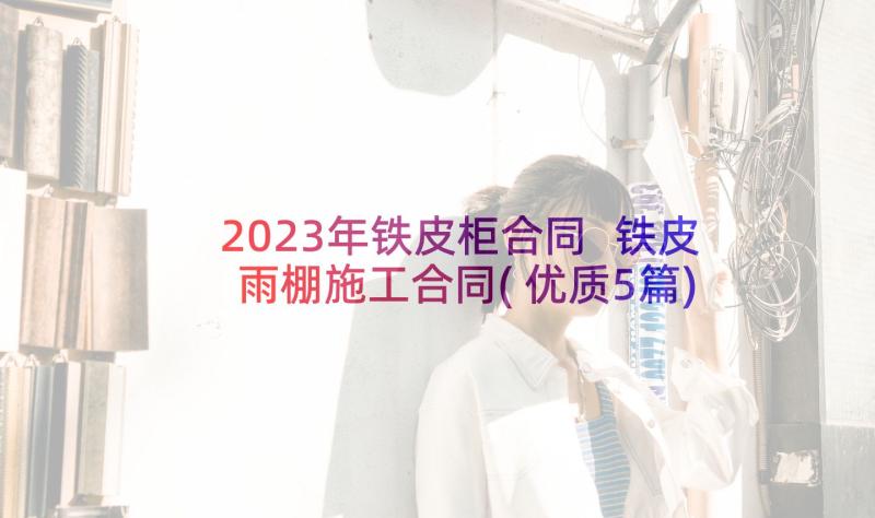 2023年铁皮柜合同 铁皮雨棚施工合同(优质5篇)