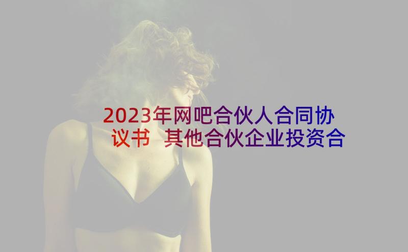 2023年网吧合伙人合同协议书 其他合伙企业投资合同(大全5篇)