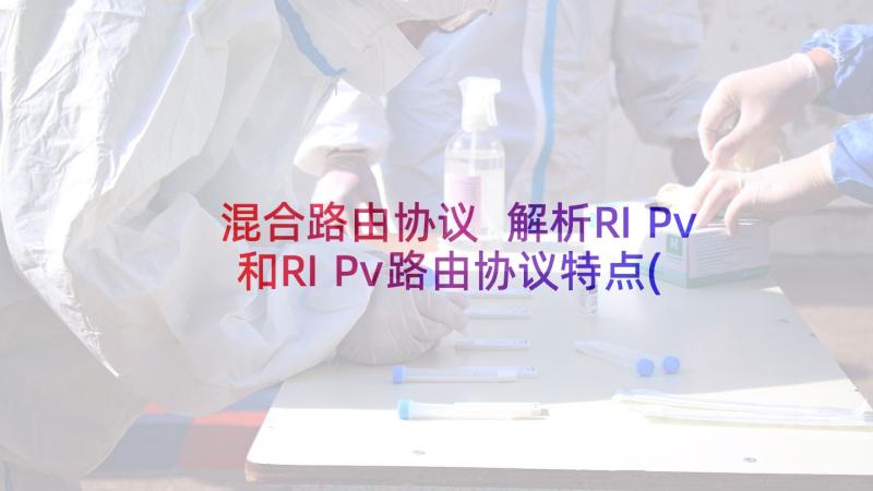 混合路由协议 解析RIPv和RIPv路由协议特点(汇总5篇)