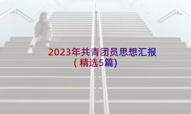 2023年共青团员思想汇报(精选5篇)