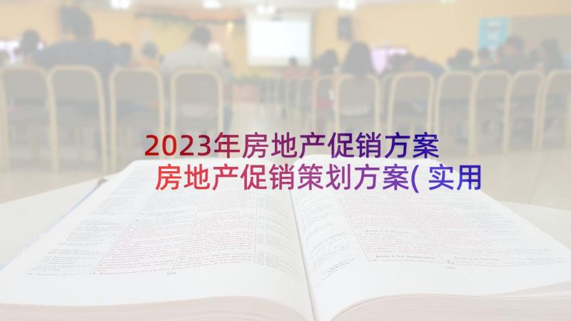 2023年房地产促销方案 房地产促销策划方案(实用6篇)