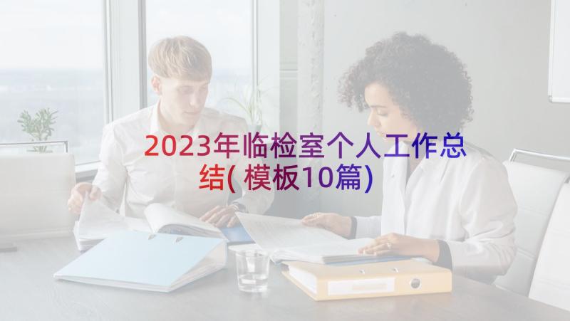 2023年临检室个人工作总结(模板10篇)