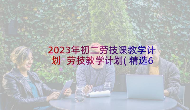 2023年初二劳技课教学计划 劳技教学计划(精选6篇)