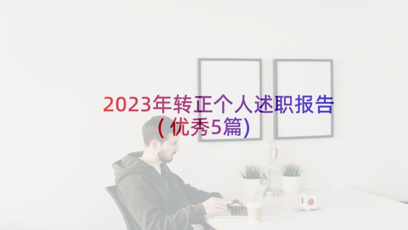 2023年转正个人述职报告(优秀5篇)