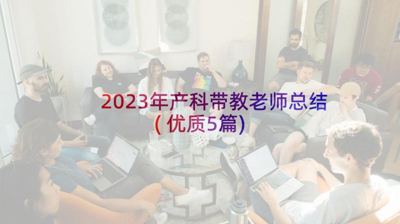 2023年产科带教老师总结(优质5篇)