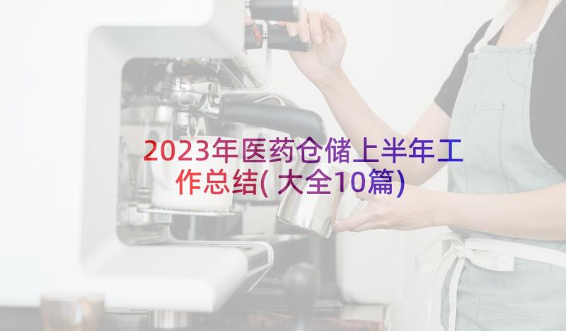 2023年医药仓储上半年工作总结(大全10篇)