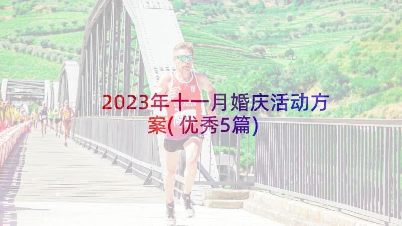 2023年十一月婚庆活动方案(优秀5篇)