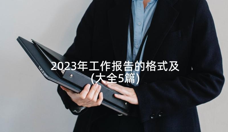 2023年工作报告的格式及(大全5篇)