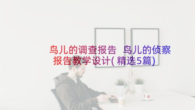 鸟儿的调查报告 鸟儿的侦察报告教学设计(精选5篇)