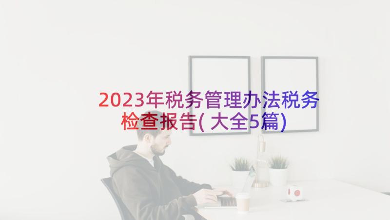 2023年税务管理办法税务检查报告(大全5篇)