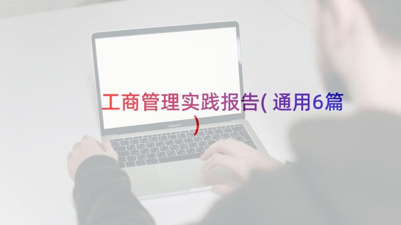 工商管理实践报告(通用6篇)