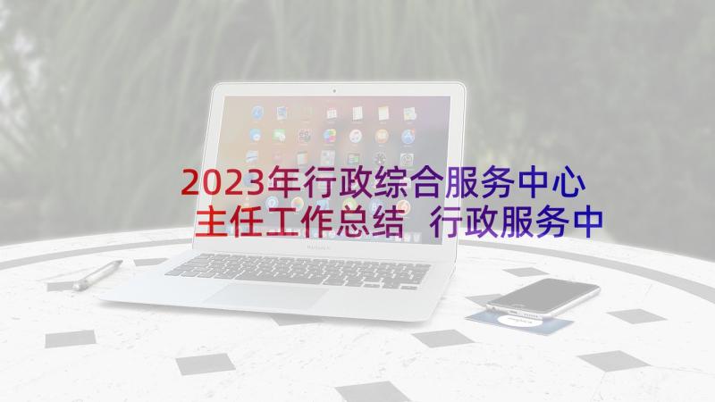 2023年行政综合服务中心主任工作总结 行政服务中心主任年终工作总结(实用5篇)