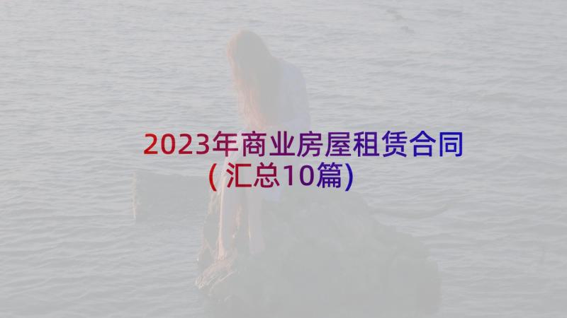 2023年商业房屋租赁合同(汇总10篇)