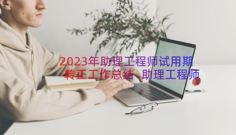 2023年助理工程师试用期转正工作总结 助理工程师见习工作总结(实用8篇)