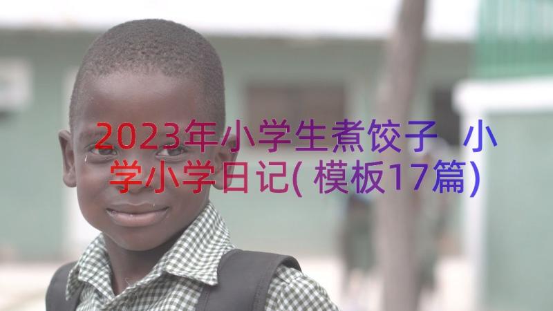 2023年小学生煮饺子 小学小学日记(模板17篇)