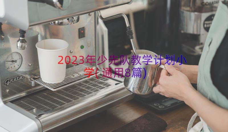 2023年少先队教学计划小学(通用8篇)