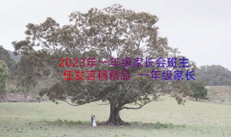 2023年一年级家长会班主任发言稿精品 一年级家长会班主任发言稿(大全14篇)