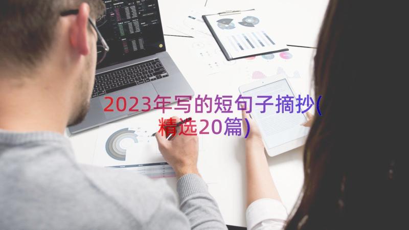 2023年写的短句子摘抄(精选20篇)