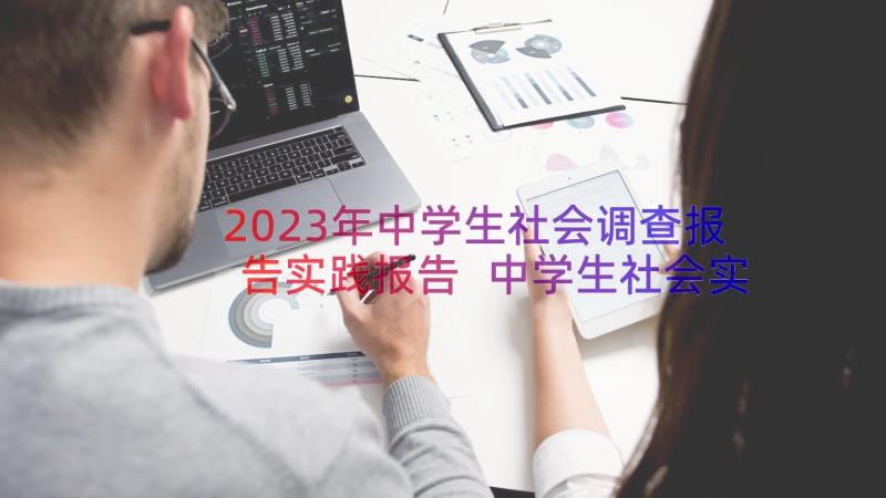 2023年中学生社会调查报告实践报告 中学生社会实践调查报告(优质20篇)