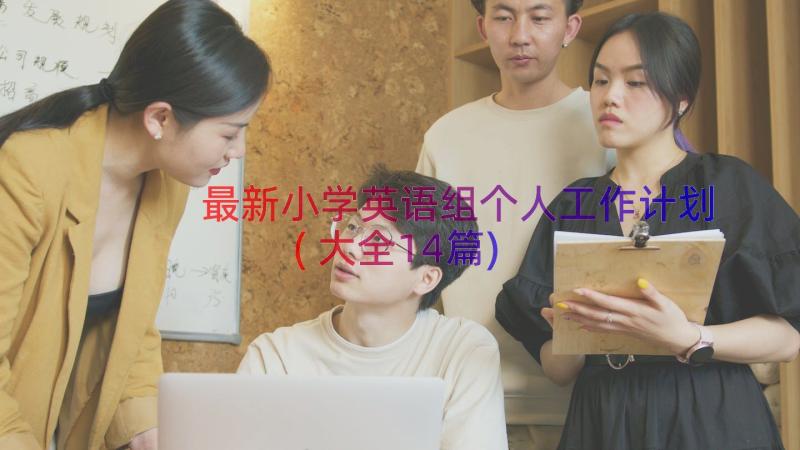 最新小学英语组个人工作计划(大全14篇)