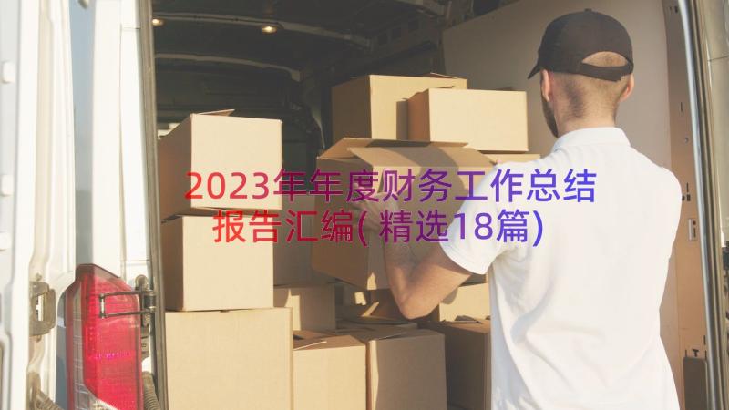 2023年年度财务工作总结报告汇编(精选18篇)