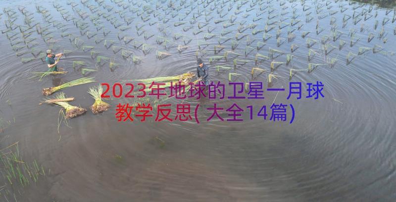 2023年地球的卫星一月球教学反思(大全14篇)