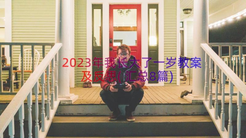 2023年我长大了一岁教案及反思(汇总8篇)