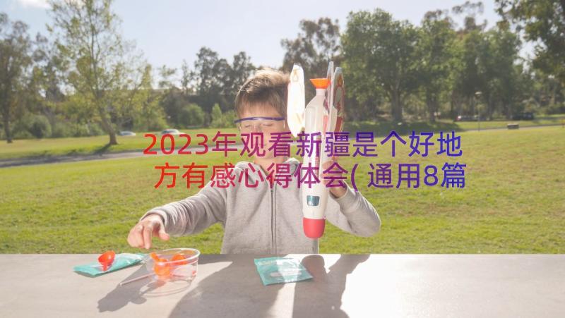 2023年观看新疆是个好地方有感心得体会(通用8篇)