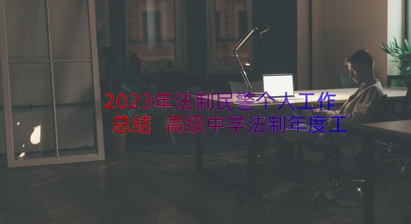 2023年法制民警个人工作总结 高级中学法制年度工作总结(优秀8篇)