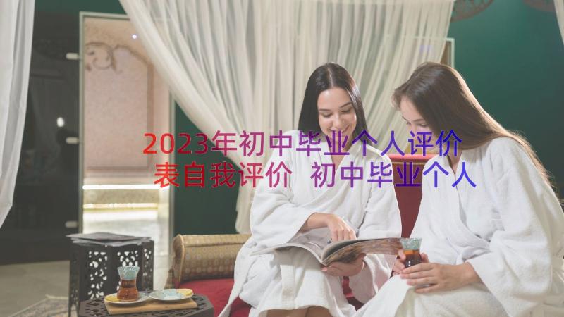 2023年初中毕业个人评价表自我评价 初中毕业个人综合评价(优秀8篇)