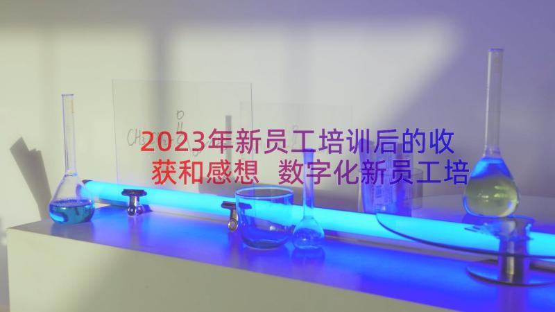 2023年新员工培训后的收获和感想 数字化新员工培训心得体会(精选10篇)