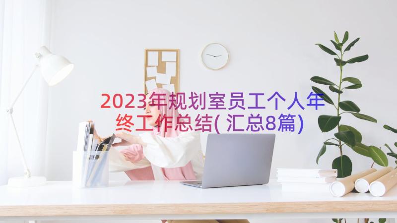 2023年规划室员工个人年终工作总结(汇总8篇)