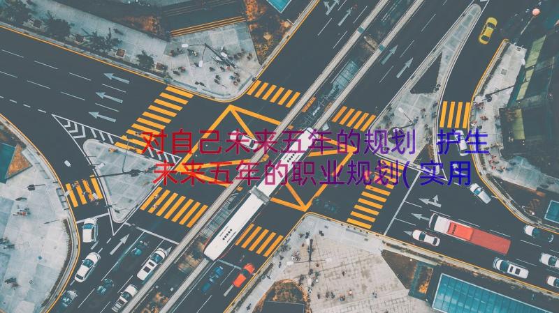 对自己未来五年的规划 护生未来五年的职业规划(实用8篇)