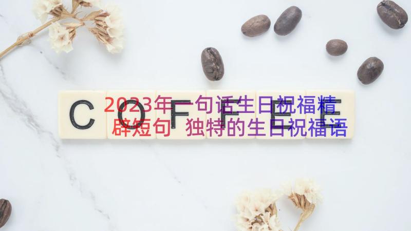 2023年一句话生日祝福精辟短句 独特的生日祝福语(优质14篇)