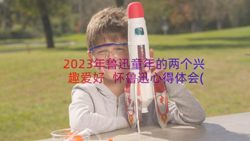 2023年鲁迅童年的两个兴趣爱好 怀鲁迅心得体会(大全16篇)