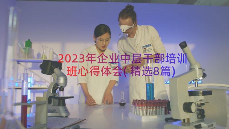 2023年企业中层干部培训班心得体会(精选8篇)