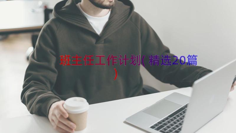 班主任工作计划(精选20篇)