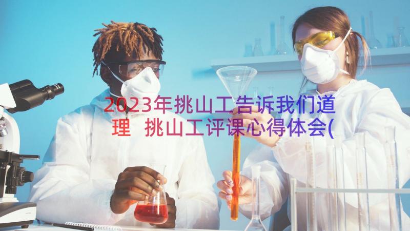 2023年挑山工告诉我们道理 挑山工评课心得体会(汇总11篇)