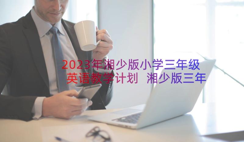 2023年湘少版小学三年级英语教学计划 湘少版三年级英语教学计划(实用8篇)