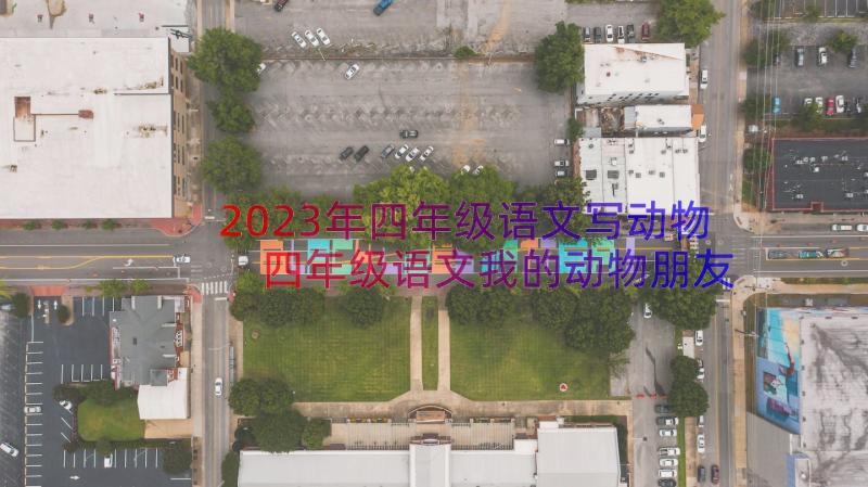 2023年四年级语文写动物 四年级语文我的动物朋友教学设计(大全10篇)